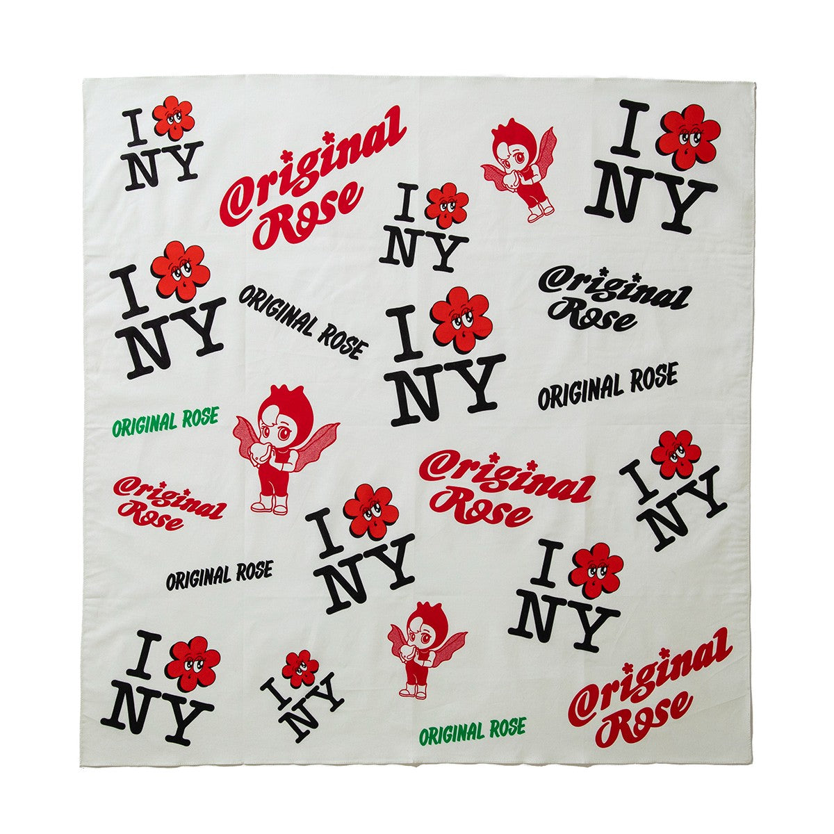 ORIGINAL ROSE BIG BANDANA オリジナルローズ ビッグ バンダナ OR25AAS03【メンズ バンダナ ファッション雑貨 アクセサリー ギフト インテリア 25FW】