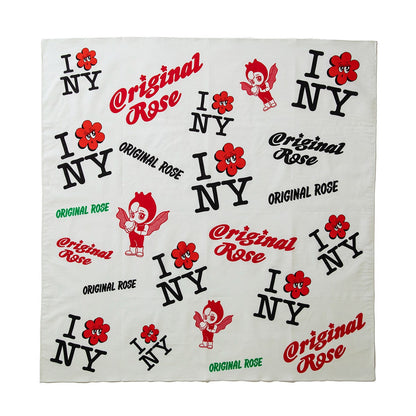 ORIGINAL ROSE BIG BANDANA オリジナルローズ ビッグ バンダナ OR25AAS03【メンズ バンダナ ファッション雑貨 アクセサリー ギフト インテリア 25FW】
