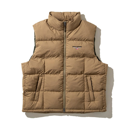 POLO RALPH LAUREN INSULATED QUILTED VEST ポロ ラルフ ローレン インサレーテッド キルテッド ベスト MNPOOTW1N220242250【メンズ ユニセックス ジップポケット モックネック 中綿入り 防寒 25FW】