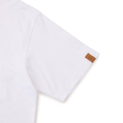 Timberland [TOKYO DESIGN COLLECTIVE] TIMBS SS TEE ティンバーランド [トウキョウ デザイン コレクティブ]  TIMBS ショートスリーブ ティー A2NWT【メンズ 半袖Tシャツ コットン 快適 前面ロゴ シンプル 25FW】