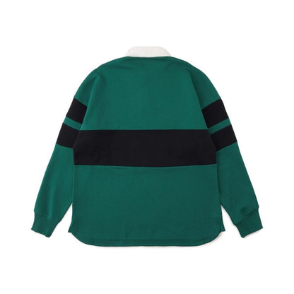 Timberland [TOKYO DESIGN COLLECTIVE] RUGBY SHIRTS ティンバーランド [トウキョウ デザイン コレクティブ]  ラグビー シャツ A5UTF【メンズ ロングTシャツ 長袖 刺繍 ブランドロゴ ユニセックス 25FW】