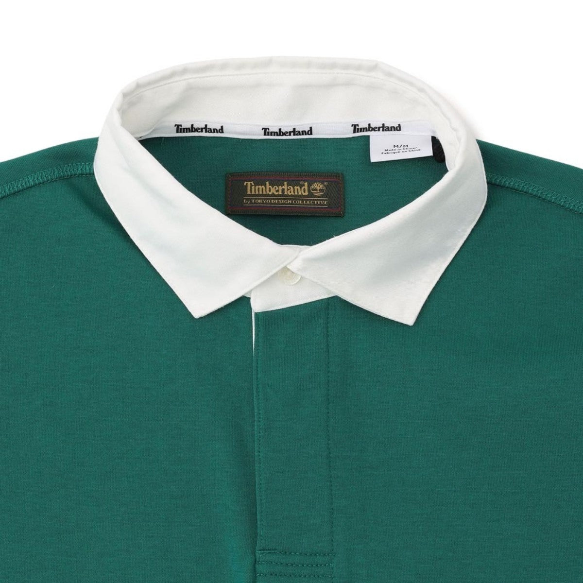 Timberland [TOKYO DESIGN COLLECTIVE] RUGBY SHIRTS ティンバーランド [トウキョウ デザイン コレクティブ]  ラグビー シャツ A5UTF【メンズ ロングTシャツ 長袖 刺繍 ブランドロゴ ユニセックス 25FW】