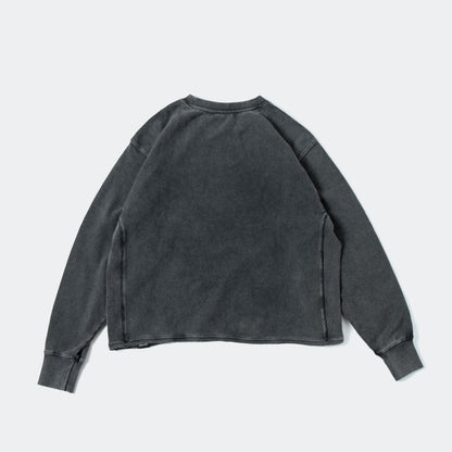 APPLEBUM “Old Baseball” Crew Sweat アップルバム “オールド ベースボール” クルースウェット 2520409【メンズ スウェット アーチロゴ ヴィンテージテイスト 裏パイル ワイドシルエット 25FW】