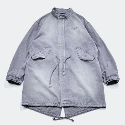 APPLEBUM Bleach Army Coat アップルバム ブリーチ アーミーコート 2520626【メンズ M65 ジャケット ミリタリー アーミーコート ヴィンテージテイスト フィッシュテール 25FW】