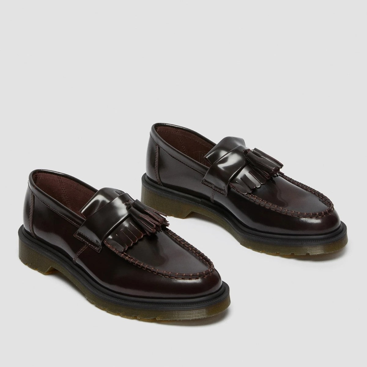 Dr. MARTENS ADRIAN TASSEL LOAFER ドクターマーチン ADRIAN タッセルローファー DM-14573601-CRED【メンズ シューズ ローファー タッセル レザー 定番 カジュアル 25FW】