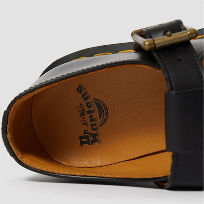 Dr. MARTENS POLLEY T BAR SHOE ドクターマーチン POLLEY Tバーシューズ DM-14852001-BLK【レディース シューズ スムースレザー ウェルト 25FW】