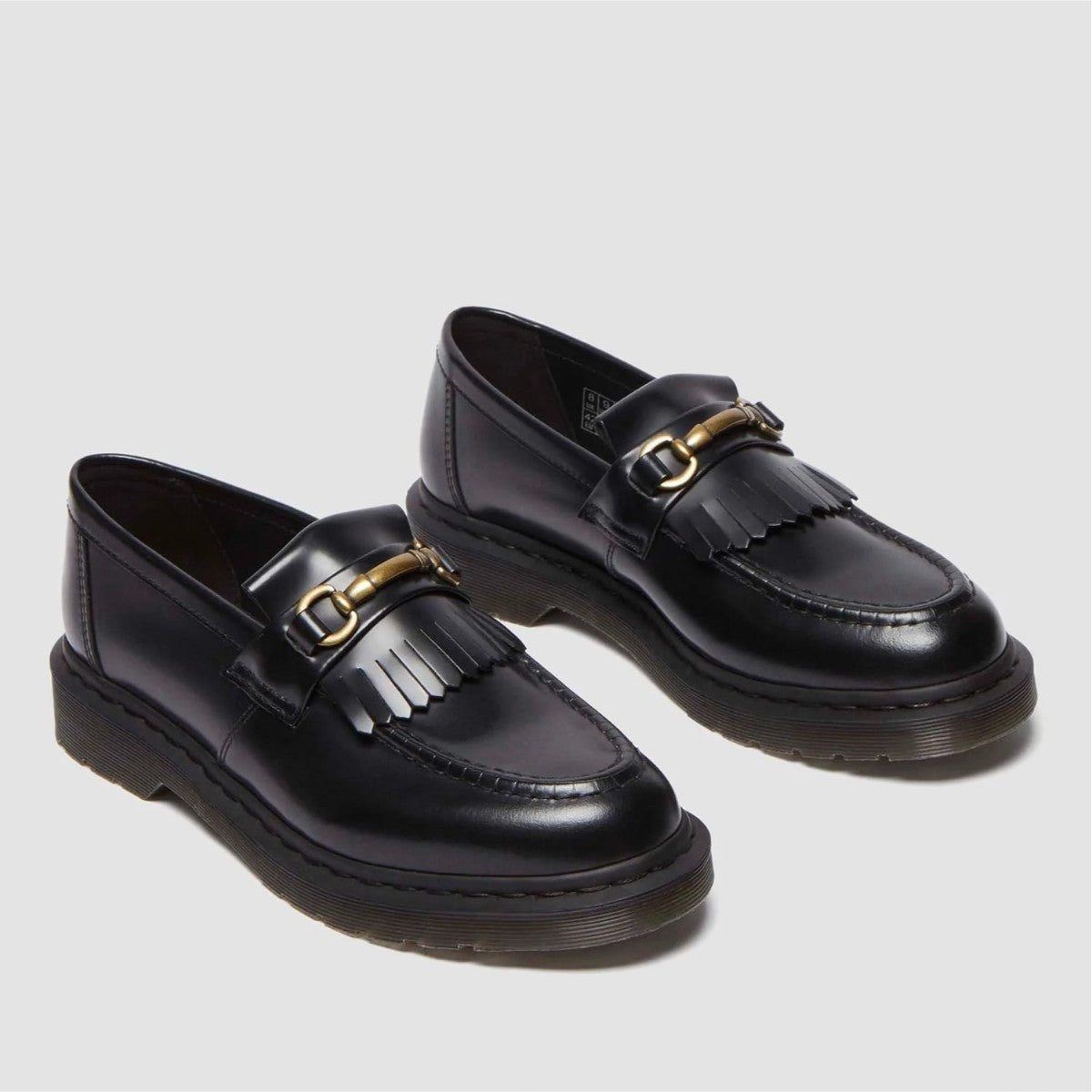 Dr. MARTENS ADRIAN SNAFFLE LOAFER ドクターマーチン ADRIAN SNAFFLE ローファー DM-32102001-BLK【メンズ ローファー スナッフル タッセル レザー クラシック 25FW】
