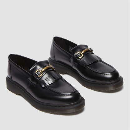 Dr. MARTENS ADRIAN SNAFFLE LOAFER ドクターマーチン ADRIAN SNAFFLE ローファー DM-32102001-BLK【メンズ ローファー スナッフル タッセル レザー クラシック 25FW】