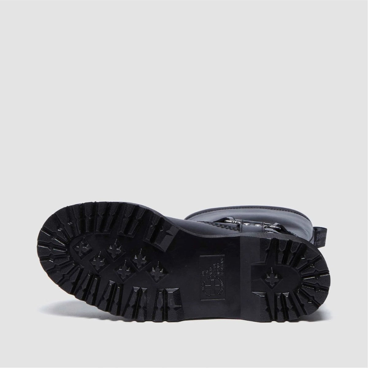 Dr. MARTENS ANISTONE HI RIGGER BOOTS ドクターマーチン アニストン HI リガー ブーツ DM-32199001-BK【メンズ カジュアルブーツ バイカーブーツ ミドル丈 25FW】