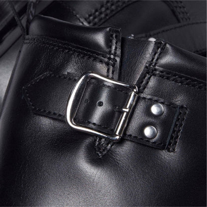 Dr. MARTENS ANISTONE HI RIGGER BOOTS ドクターマーチン アニストン HI リガー ブーツ DM-32199001-BK【メンズ カジュアルブーツ バイカーブーツ ミドル丈 25FW】