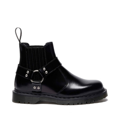 Dr. MARTENS 2976 HARNESS CHELSEA BOOTS ドクターマーチン 2976 HARNESS チェルシー ブーツ DM-41387001-BLK【メンズ チェルシーブーツ ハーネスブーツ アナリンレザー 25FW】