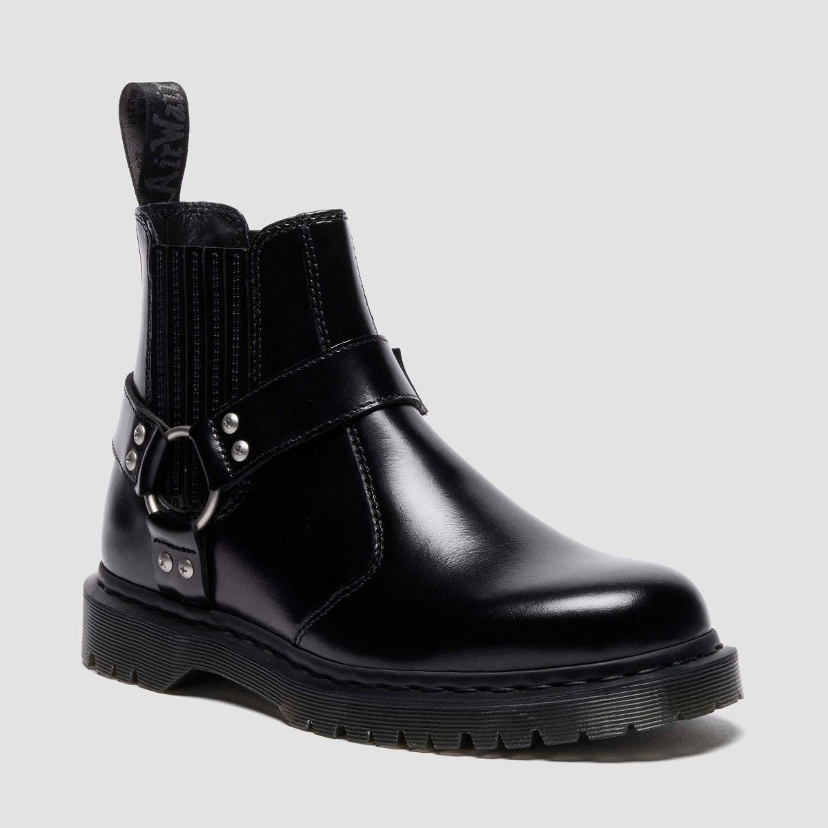 Dr. MARTENS 2976 HARNESS CHELSEA BOOTS ドクターマーチン 2976 HARNESS チェルシー ブーツ DM-41387001-BLK【メンズ チェルシーブーツ ハーネスブーツ アナリンレザー 25FW】