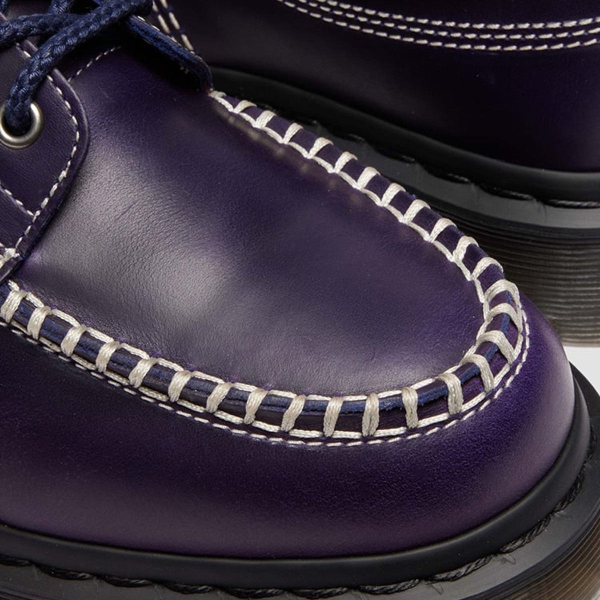 Dr. MARTENS LOWELL 4 HOLE SHOE ドクターマーチン LOWELL 4 ホール シューズ DM-41627400-MBU【メンズ シューズ モックトゥ レースアップ BENソール 快適 レザー 25FW】