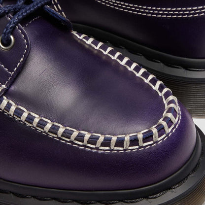 Dr. MARTENS LOWELL 4 HOLE SHOE ドクターマーチン LOWELL 4 ホール シューズ DM-41627400-MBU【メンズ シューズ モックトゥ レースアップ BENソール 快適 レザー 25FW】