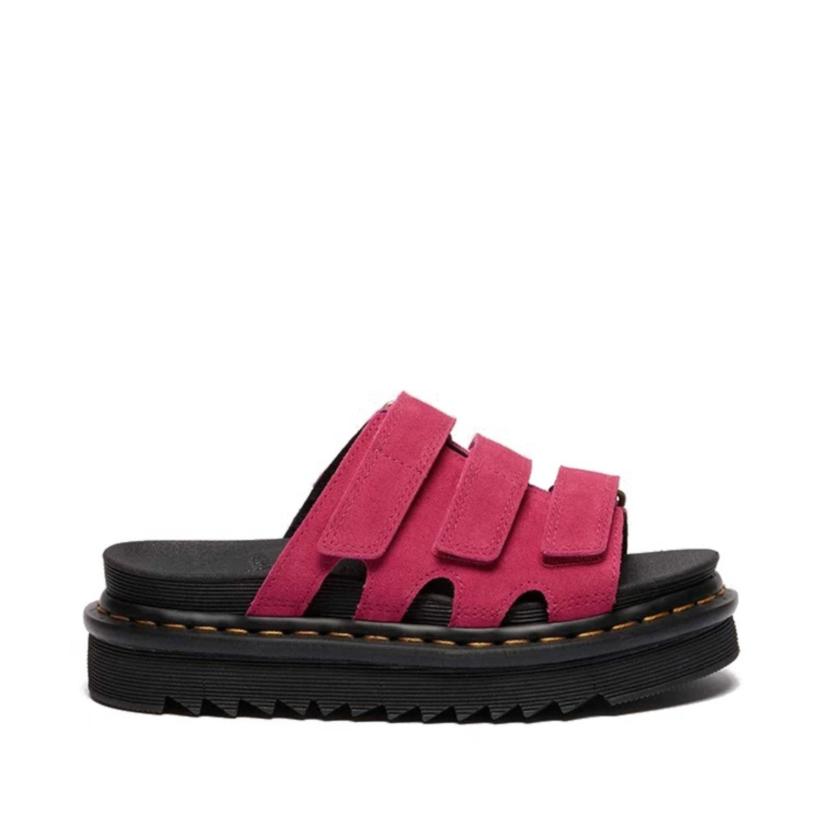 Dr. MARTENS RAINE SLIDE SANDAL ドクターマーチン RAINE スライド サンダル DM-41863650-FPK【レディース サンダル スライド ストラップ 軽量 快適 25FW】