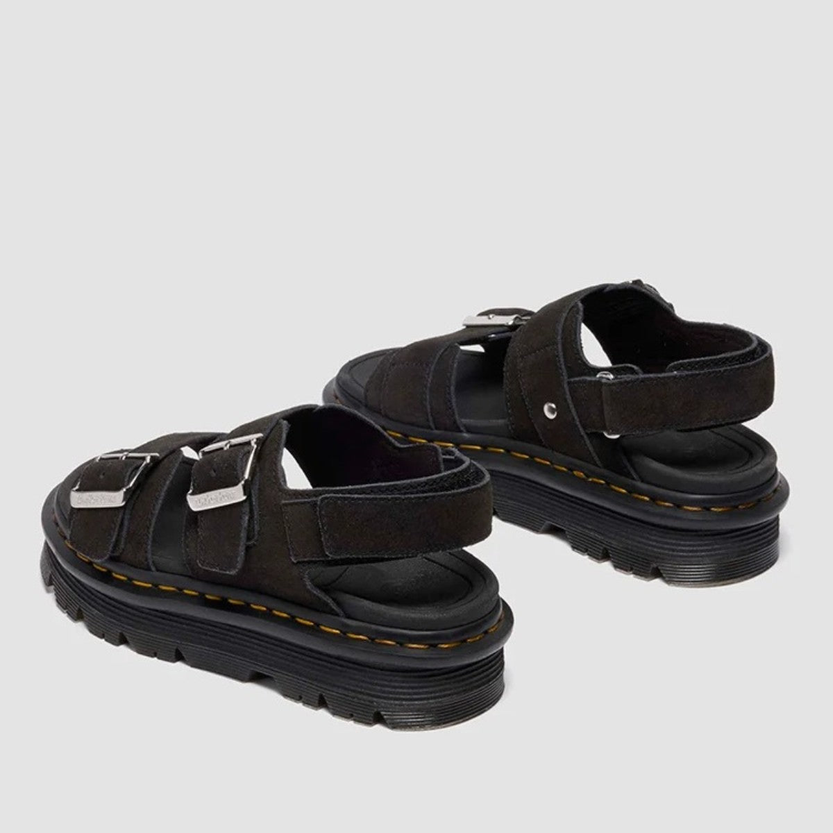 Dr. MARTENS ZEBZAG SANDAL ドクターマーチン ZEBZAG サンダル DM-42689001-BK【レディース サンダル スライド ストラップ 軽量 快適 25FW】