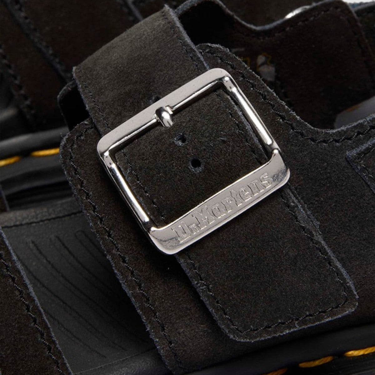 Dr. MARTENS ZEBZAG SANDAL ドクターマーチン ZEBZAG サンダル DM-42689001-BK【レディース サンダル スライド ストラップ 軽量 快適 25FW】