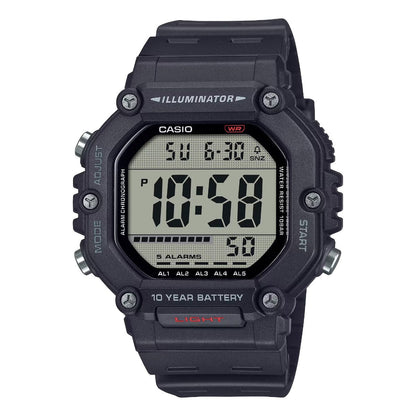 CASIO AE-1600H-1AJF カシオ AE-1600H-1AJF AE-1600H-1AJF【メンズ デジタルウオッチ ビッグケース 腕時計 防水 LEDライト 長寿命 25FW】