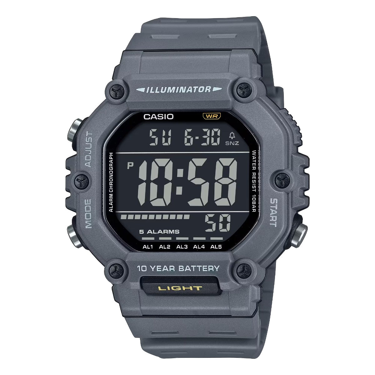 CASIO AE-1600H-8BJF カシオ AE-1600H-8BJF AE-1600H-8BJF【メンズ デジタルウオッチ ビッグケース 腕時計 防水 LEDライト 長寿命 25FW】