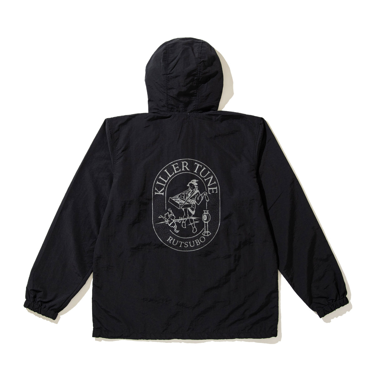 坩堝 KILLER TUNE ANORAK PARKA (RUTSUBO×YU SUDA ) RUTSUBO キラーチューン アノラックパーカー R25-QS5-JK【メンズ アノラック パーカ コラボ タスラン 撥水 パッカブル 25FW】