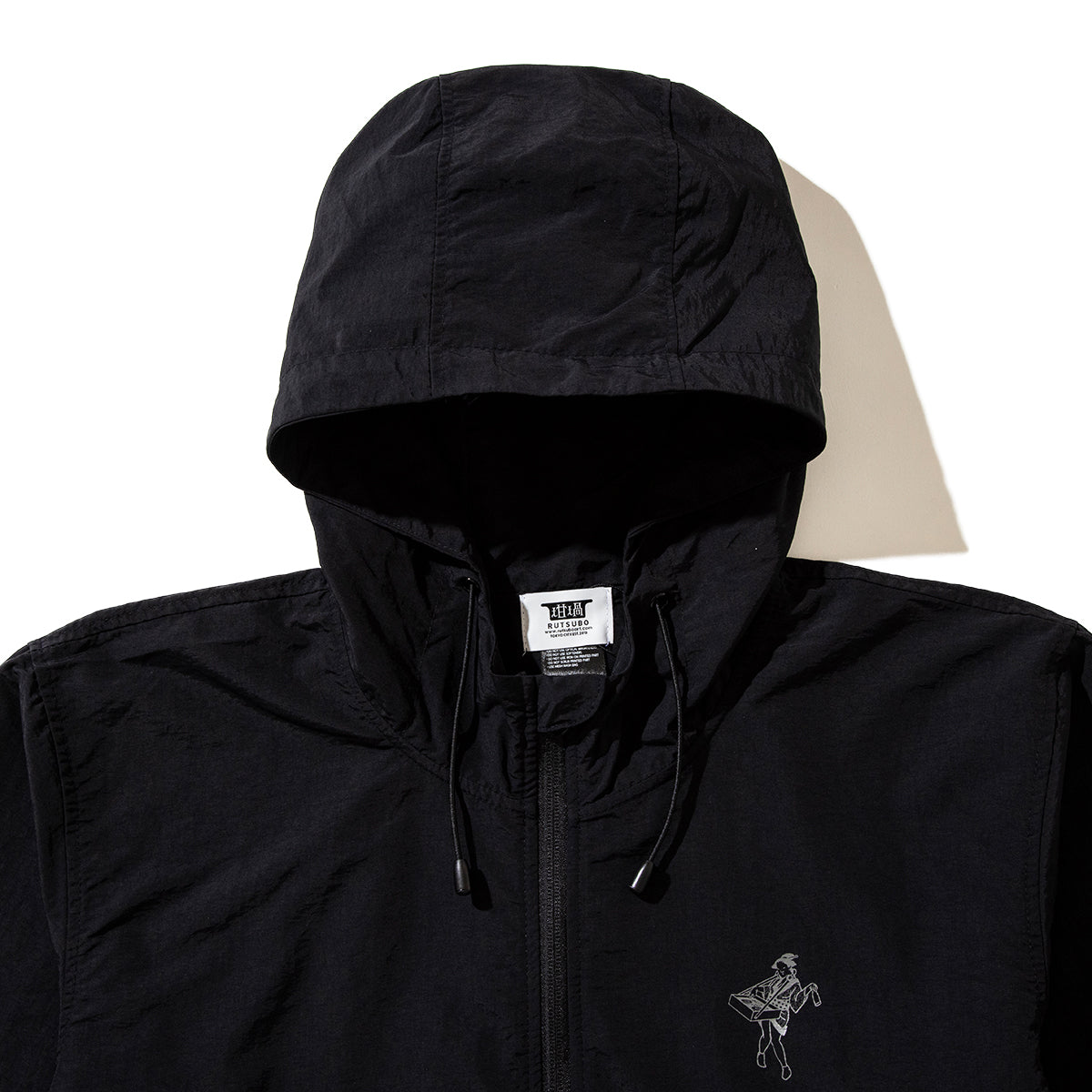 坩堝 KILLER TUNE ANORAK PARKA (RUTSUBO×YU SUDA ) RUTSUBO キラーチューン アノラックパーカー R25-QS5-JK【メンズ アノラック パーカ コラボ タスラン 撥水 パッカブル 25FW】