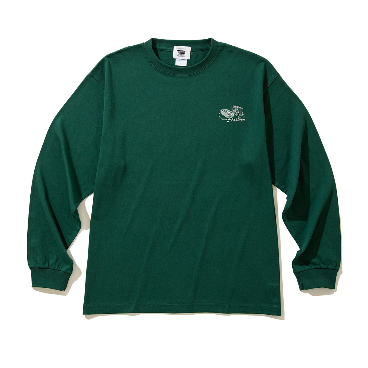 坩堝 IPPUKU TUNE ‘95 LS T-SHIRTS (RUTSUBO×YU SUDA ) RUTSUBO IPPUKU TUNE ‘95 ロングスリーブTシャツ R25-QS5-TS2【メンズ グラフィック 長袖 Tシャツ バックプリント コラボ 25FW】