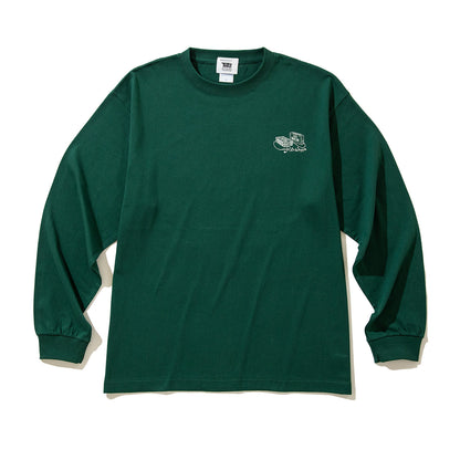 坩堝 IPPUKU TUNE ‘95 LS T-SHIRTS (RUTSUBO×YU SUDA ) RUTSUBO IPPUKU TUNE ‘95 ロングスリーブTシャツ R25-QS5-TS2【メンズ グラフィック 長袖 Tシャツ バックプリント コラボ 25FW】