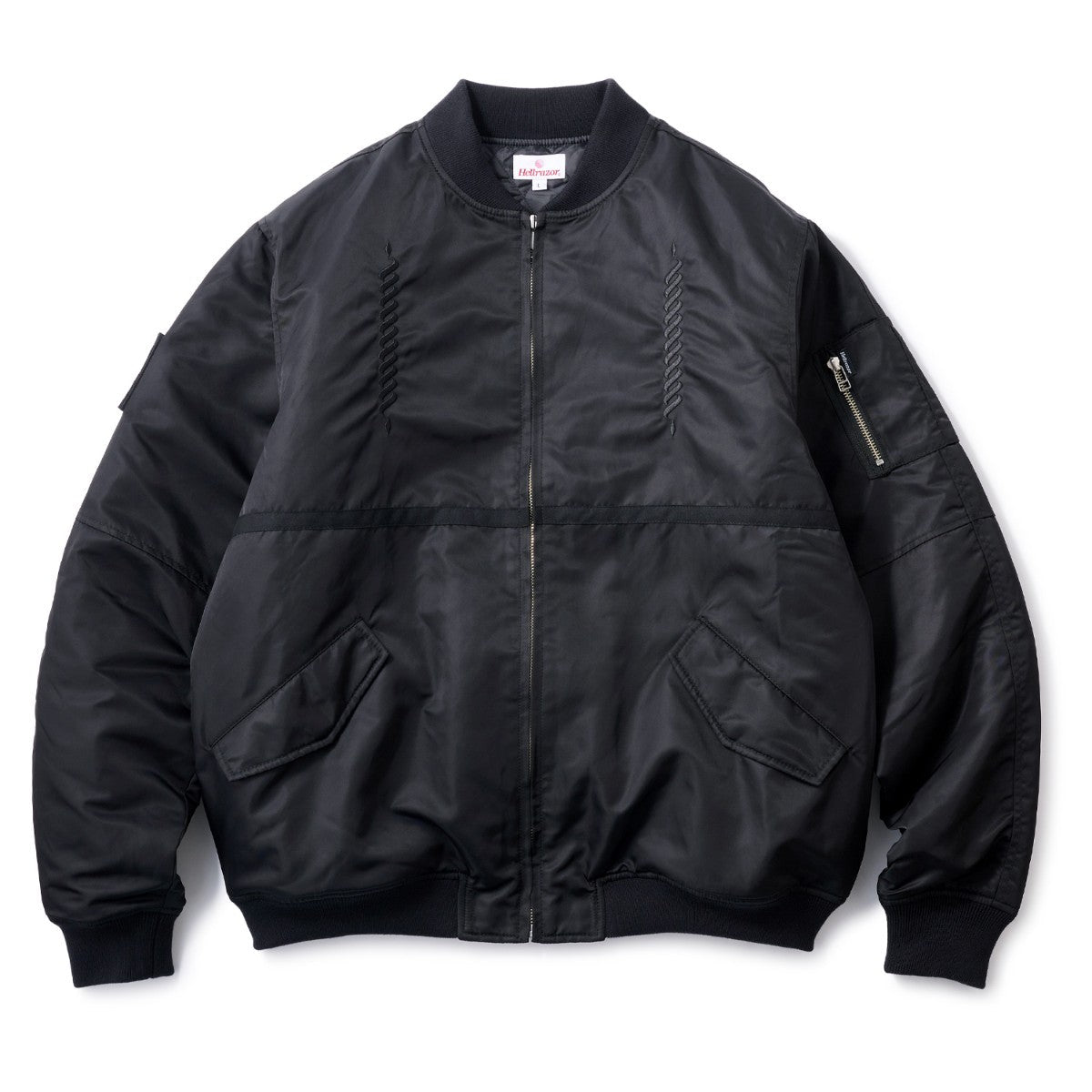 Hellrazor DTA MA1 JACKET ヘルレイザー DTA MA1 ジャケット 01125SPZYS0101【メンズ アウター ジャケット  MA-1 25FW】