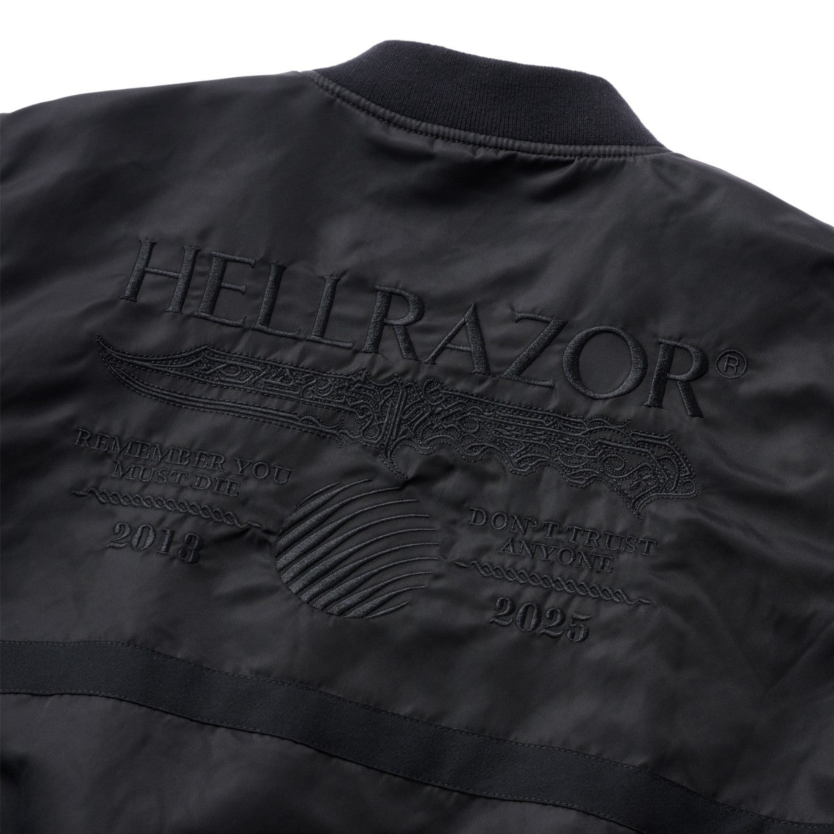 Hellrazor DTA MA1 JACKET ヘルレイザー DTA MA1 ジャケット 01125SPZYS0101【メンズ アウター ジャケット  MA-1 25FW】