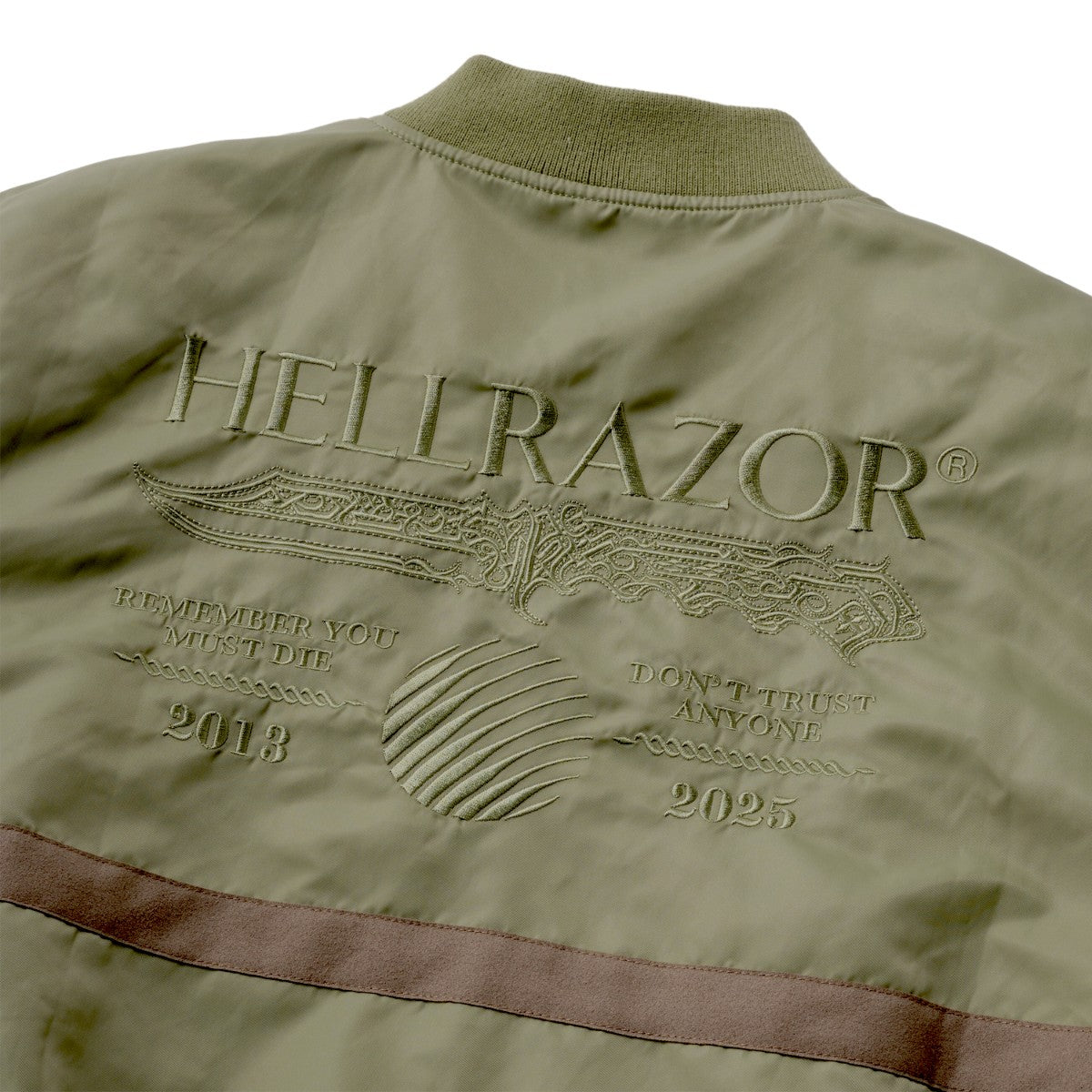 Hellrazor DTA MA1 JACKET ヘルレイザー DTA MA1 ジャケット 01125SPZYS0101【メンズ アウター ジャケット  MA-1 25FW】
