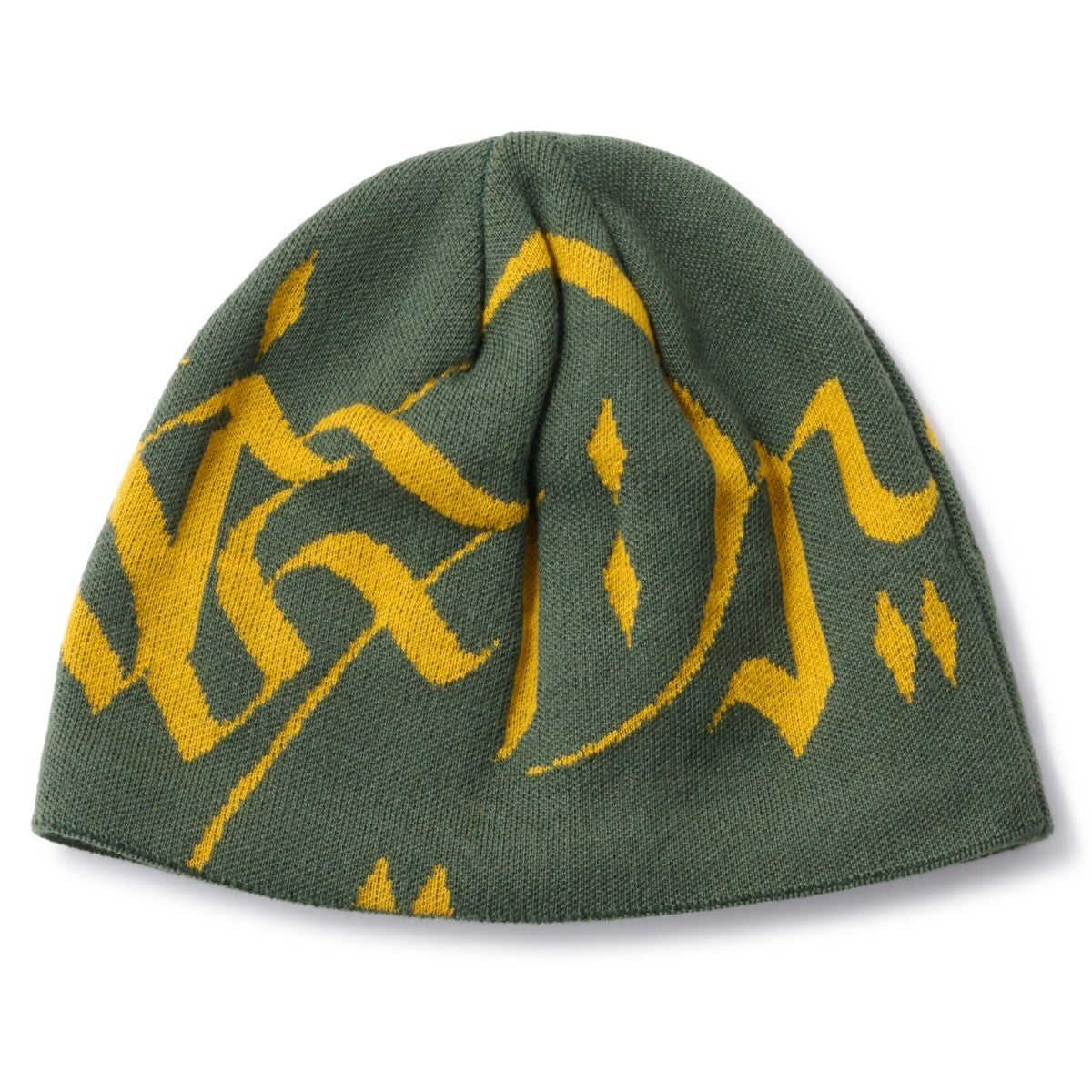 Hellrazor LETTER BEANIE ヘルレイザー レター ビーニー 01125SPZYS0601【メンズ 帽子 ニットキャップ グラフィック 25FW】