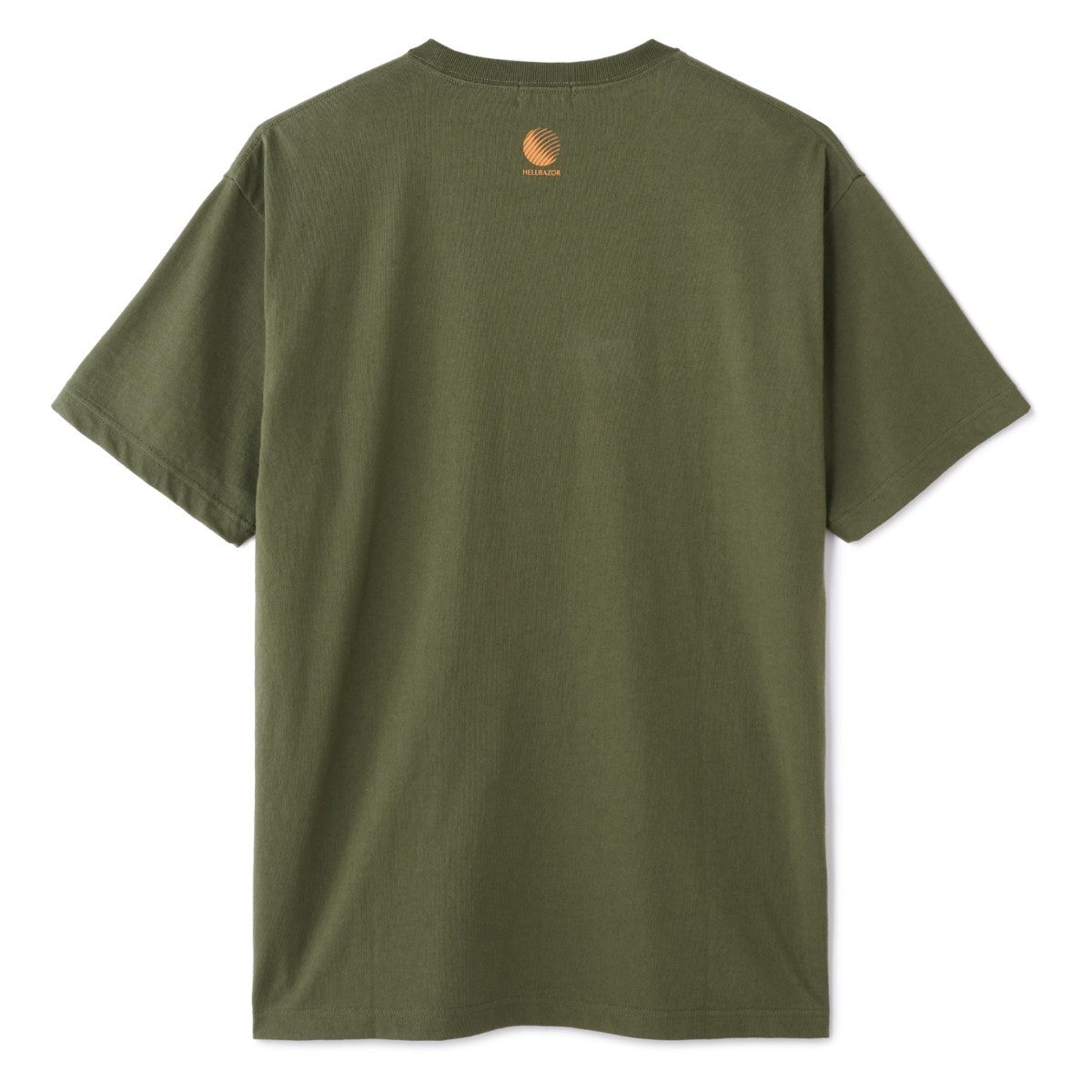 Hellrazor LETTER SHIRT ヘルレイザー レター シャツ 01125SPZYS5301【メンズ Tシャツ 半袖 グラフィック フロントプリント 25FW】