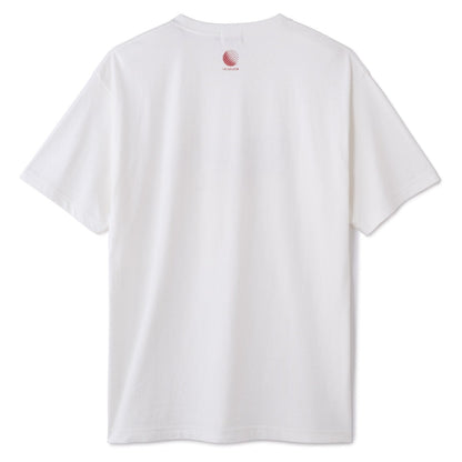 Hellrazor LETTER SHIRT ヘルレイザー レター シャツ 01125SPZYS5301【メンズ Tシャツ 半袖 グラフィック フロントプリント 25FW】