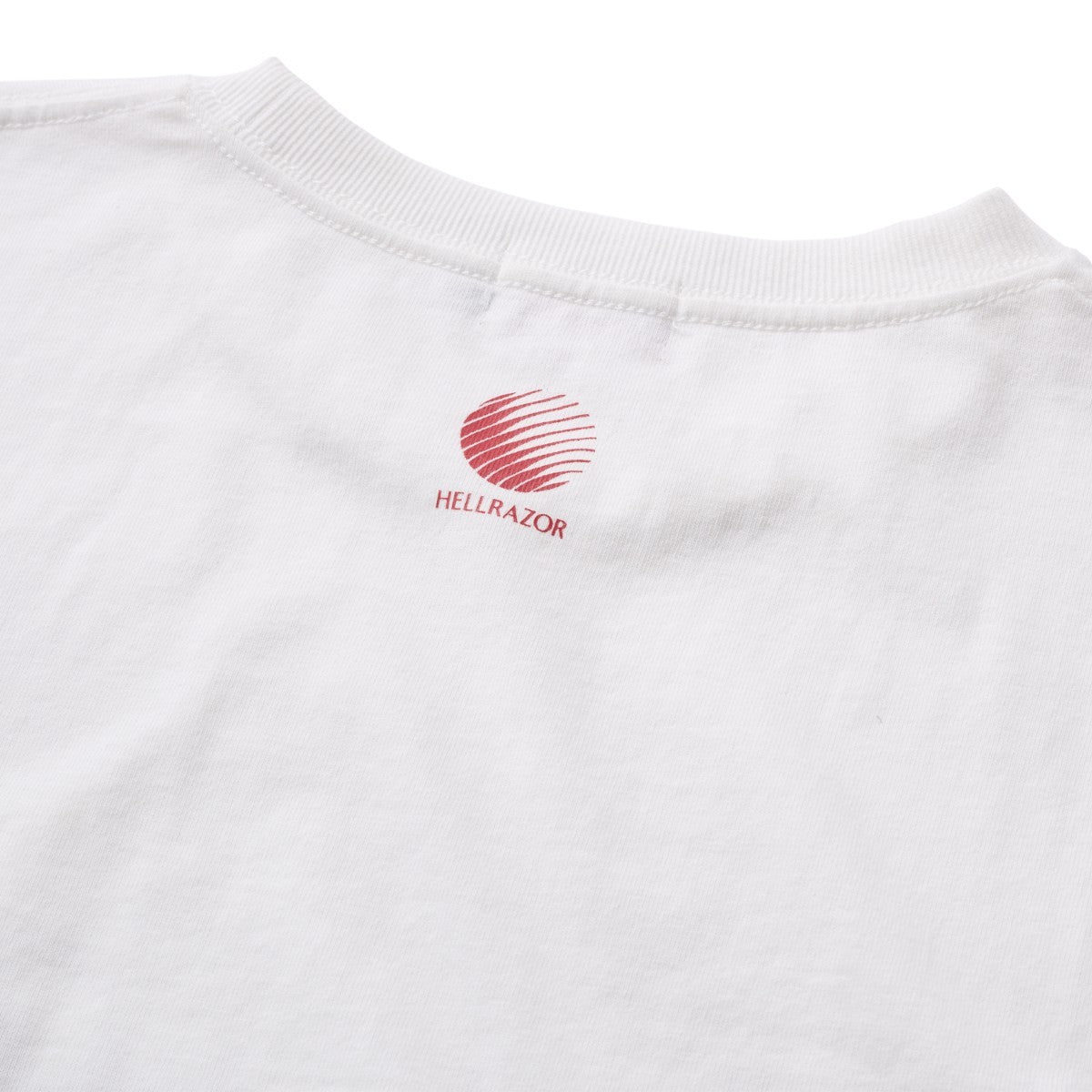 Hellrazor LETTER SHIRT ヘルレイザー レター シャツ 01125SPZYS5301【メンズ Tシャツ 半袖 グラフィック フロントプリント 25FW】