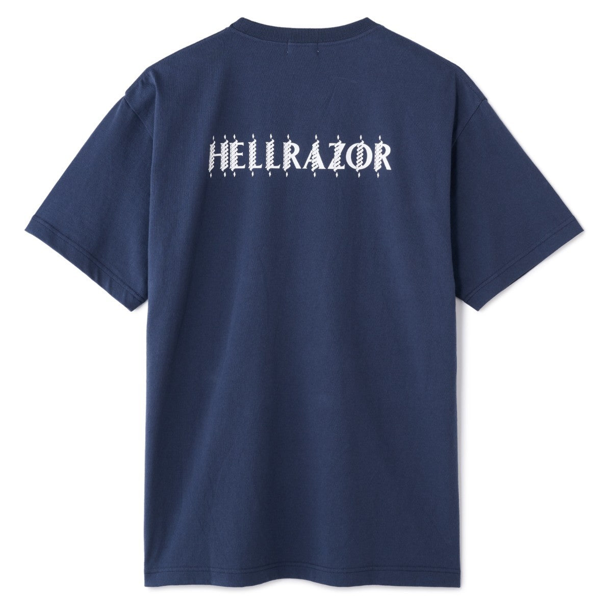 Hellrazor ROPE LOGO SHIRT ヘルレイザー ロープ ロゴ シャツ 01125SPZYS5302【メンズ Tシャツ 半袖 グラフィック フロントプリント ロゴ 25FW】