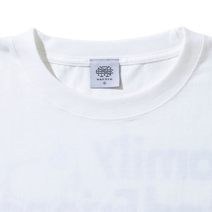 NAVIETOKYO Kinetics x NAVIETOKYO x MANY GOOD F&F s/s ネイビートーキョー ファミリー&フレンズ ショートスリーブ Tシャツ NVTK-MNGD-02【メンズ Tシャツ 半袖 ロゴ グラフィック コラボ 25FW】