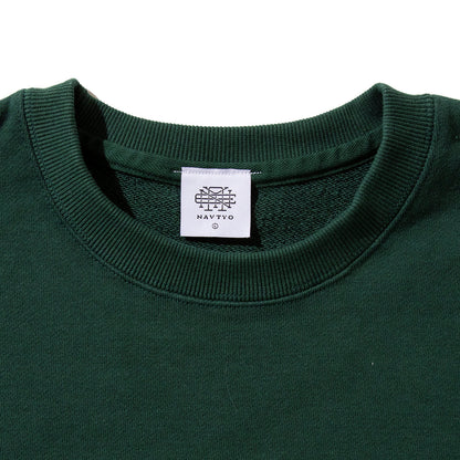 NAVIETOKYO Kinetics x NAVIETOKYO x MANY GOOD Tri-logo Crewneck Sweat ネイビートーキョー Tri-logo クルーネック スウェット NVTK-MNGD-03【メンズ スウェット ロゴ グラフィック コラボ 25FW】