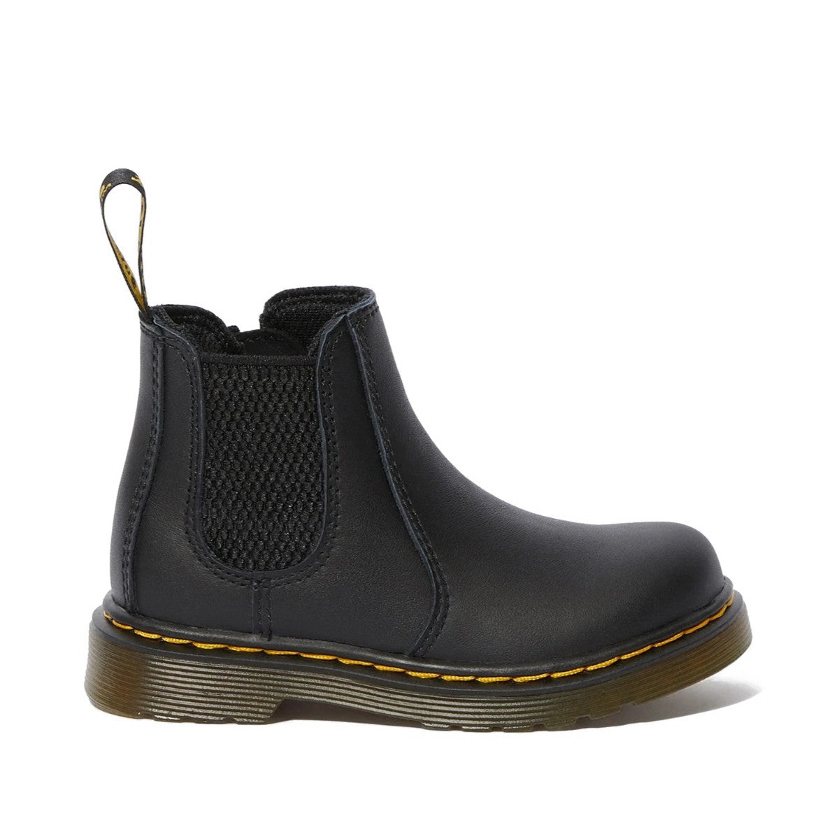 Dr. MARTENS 2976 TODDLER CHELSEA BOOT ドクターマーチン 2976 トドラー チェルシー ブーツ DM-16704001-BLK【キッズ チェルシーブーツ キッズ サイドゴア レザー 定番 25FW】