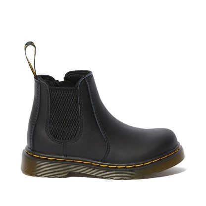 Dr. MARTENS 2976 TODDLER CHELSEA BOOT ドクターマーチン 2976 トドラー チェルシー ブーツ DM-16704001-BLK【キッズ チェルシーブーツ キッズ サイドゴア レザー 定番 25FW】