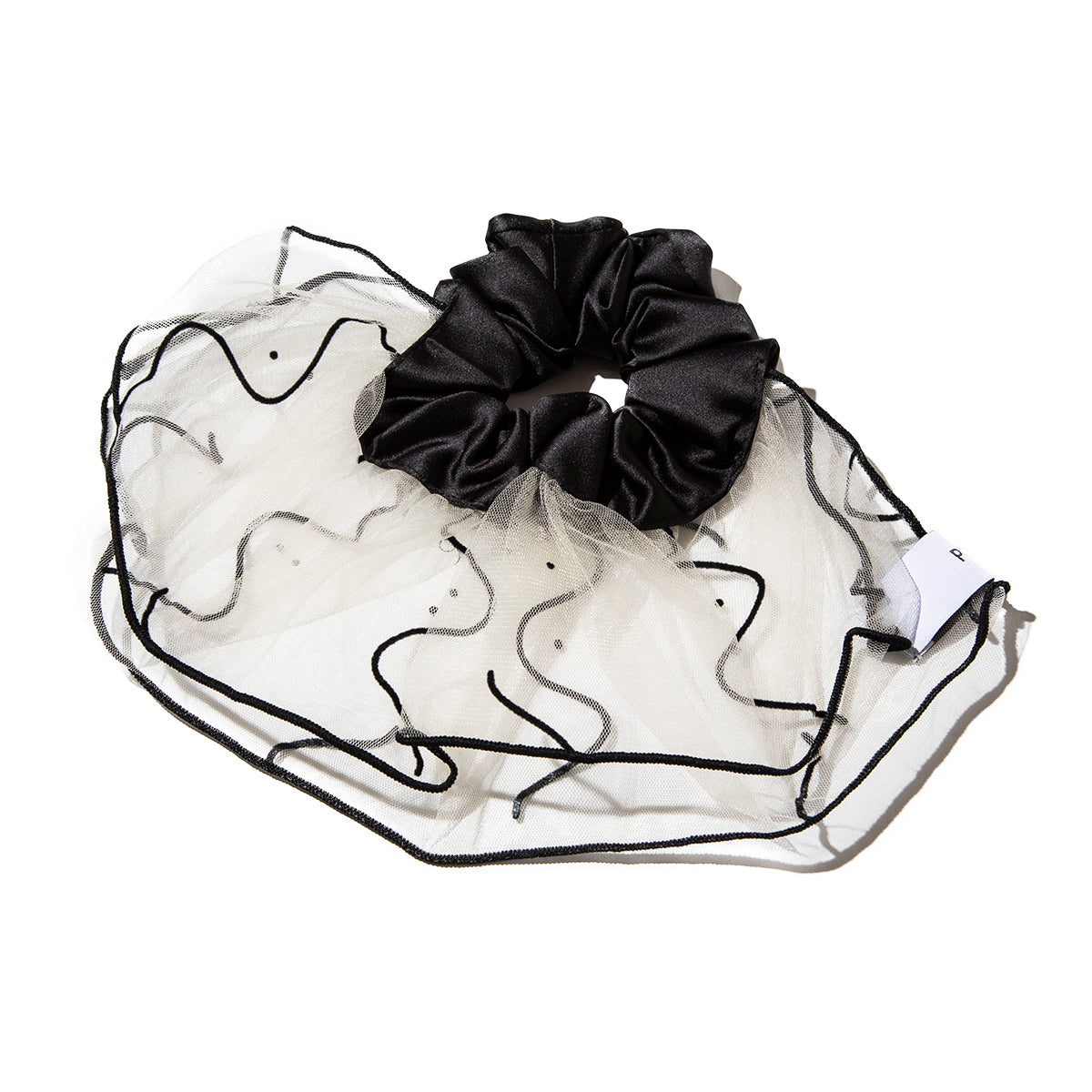 PoI Tulle scrunchie ポィ チュールシュシュ 252-AA18【レディース シュシュ チュール ヘアアクセサリー 25FW】