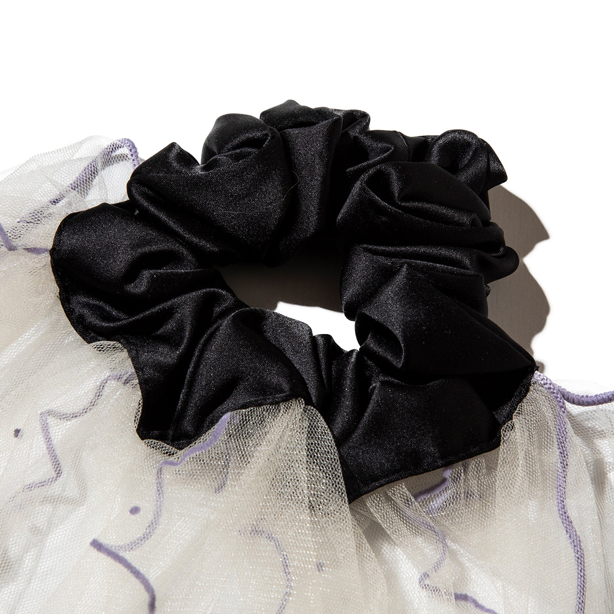 PoI Tulle scrunchie ポィ チュールシュシュ 252-AA18【レディース シュシュ チュール ヘアアクセサリー 25FW】