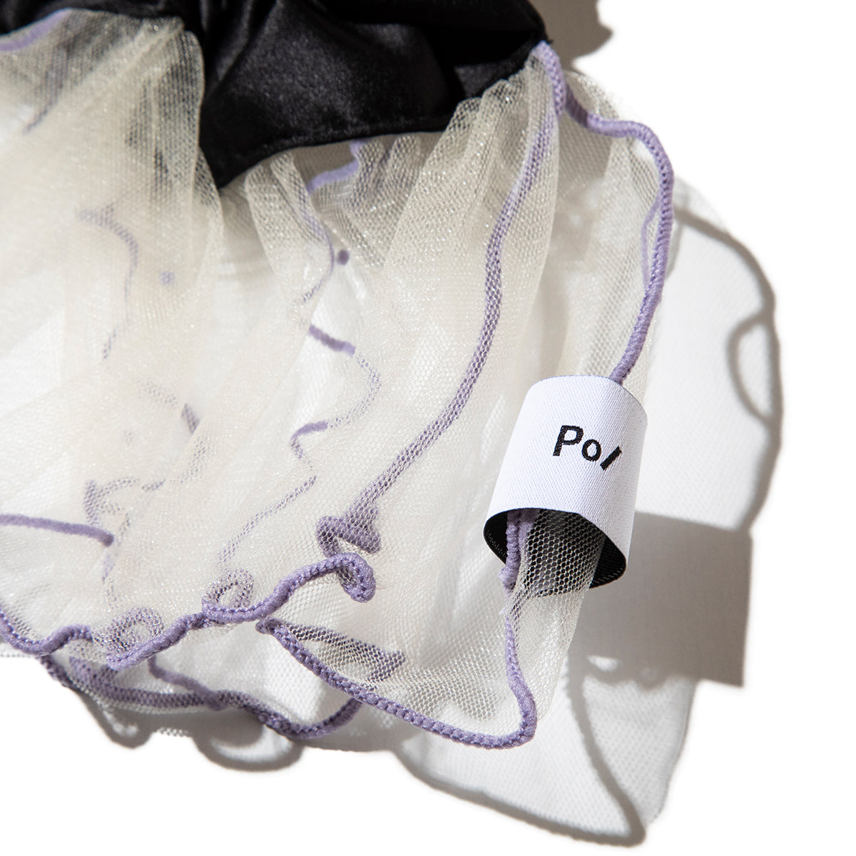 PoI Tulle scrunchie ポィ チュールシュシュ 252-AA18【レディース シュシュ チュール ヘアアクセサリー 25FW】