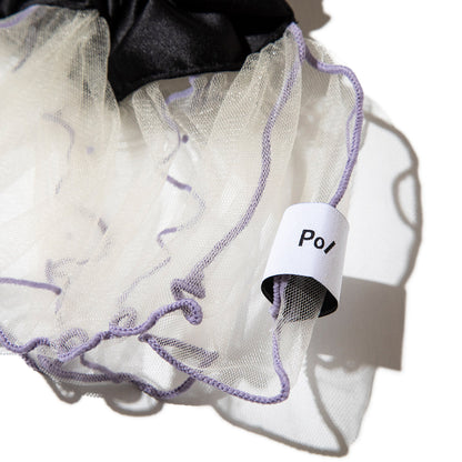 PoI Tulle scrunchie ポィ チュールシュシュ 252-AA18【レディース シュシュ チュール ヘアアクセサリー 25FW】
