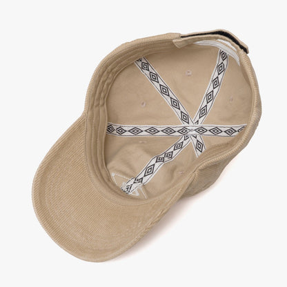 UMBRO HOUSE Corduroy Cap アンブロハウス コーデュロイ キャップ UMHO2502-AC02【メンズ キャップ コーデュロイ 刺繍 カジュアル ファッション 帽子 25FW】