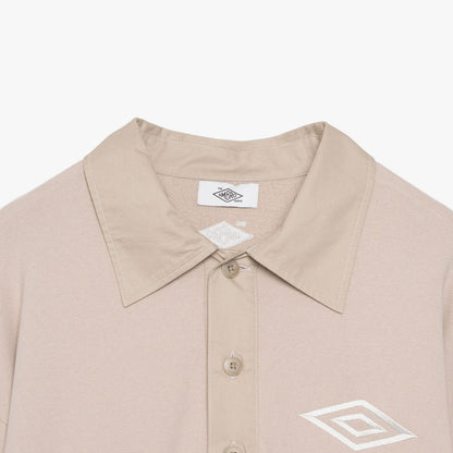 UMBRO HOUSE Shirt Collar Sweat Top アンブロハウス シャツ カラー スウェット トップ UMHO2502-CS01【メンズ スウェット トップス シャツ 襟 レイヤード カジュアル 25FW】