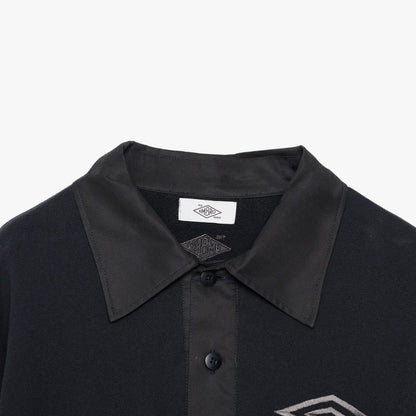 UMBRO HOUSE Shirt Collar Sweat Top アンブロハウス シャツ カラー スウェット トップ UMHO2502-CS01【メンズ スウェット トップス シャツ 襟 レイヤード カジュアル 25FW】