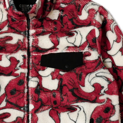 AKTR NBAxAKTR REV FLEECE JACKET CHI アクター NBAxAKTR リバーシブル フリース ジャケット CHI 225-056010【メンズ フリース リバーシブル ジャケット 防寒 アウター ナイロン 25FW】