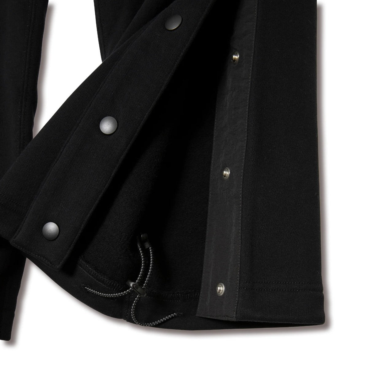 AKTR NBAxAKTR SIDE SNAP SWEAT PANTS アクター NBAxAKTR サイドスナップ スウェット パンツ 225-059020【メンズ スウェットパンツ スナップボタン トレーニング 裏起毛 シルエット 25FW】