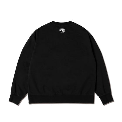 AKTR NBAxAKTR VINTAGE SWEAT CN MIN アクター NBAxAKTR ヴィンテージ スウェット CN MIN 225-060010【メンズ クルーネック スウェット ヴィンテージ 裏パイル プリント 加工 25FW】