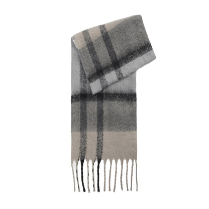 Barbour Isla Tartan Boucle Scarf バブアー アイラ タータン ブークレ スカーフ LSC0293GY72【メンズ スカーフ タータン チェック マフラー 25FW】